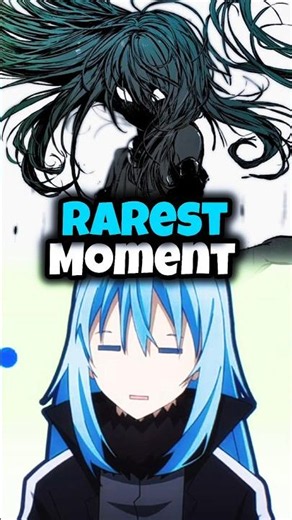 This is one of the Rarest moment in Tensura! #thattimeigotreincarnatedasaslime #rimuru #tensura