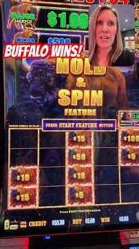 Buffalo Link Hold and Spin FEATURE #slots #casino #jackpot