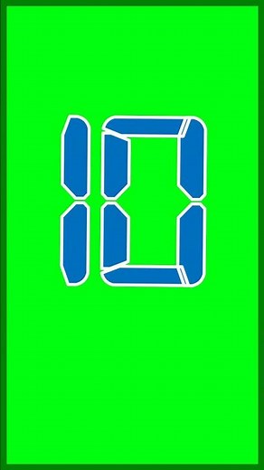 15 Second Timer | Green Blue | Shorts | 123timer