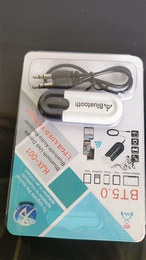 USB Bluetooth HJX-001 Bluetooth 5.0 Audio Connection for Computer Speakers, PCs, Car Speakers