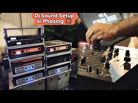 DJ Sound Setup Phasing 🎧 | Amplifier Connection & Line Output 🔊Full Guide | Sound Check & Bass Boost