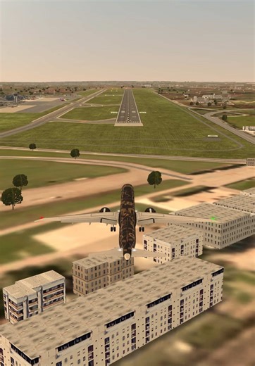 Embraer E295 Landing at Bari Airport in Tech Lion Livery