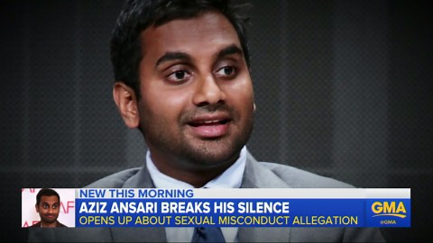Aziz Ansari opens up about sexual misconduct allegations