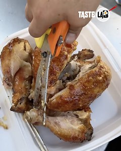 1.8M views · 434 reactions | Juicy roasted chicken, carved up to perfection. Looks too good to resist. #roastchicken #chickenlovers #meatcutting #foodie | Taste Lab | Facebook