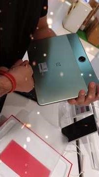 One Plus Pad Go Unboxing #tech #table #viral tablet