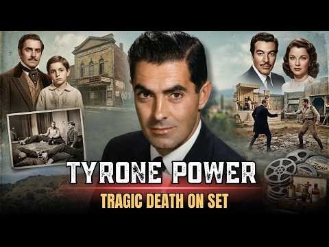THE TRUTH ABOUT TYRONE POWER : The Studio's Prisoner and a Tragic On-Set Death| Hollywood History