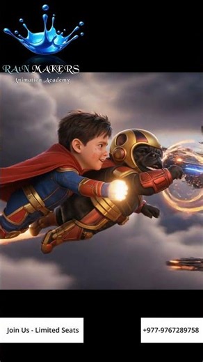 Paggu and Aggu🎬 Learn Animation, VFX & AI – Online & In-House Training!#short