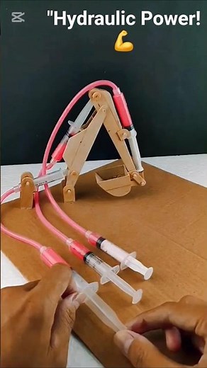 "Hydraulic Power! 💪 Amazing DIY Machine Using Syringes | Genius Engineering Project"