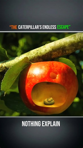 “The Caterpillar’s Endless Escape”