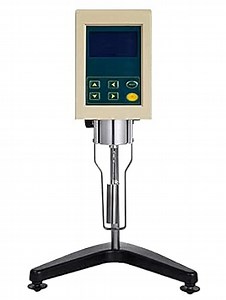 Digital Rotary Viscometer Viscosity Tester Digital Rotational Viscometer with Measurement Range 1 to 100000 mPa.s LCD Display ±2% Newton Liquid Fluidimeter Tester with RS232 Connect Computer