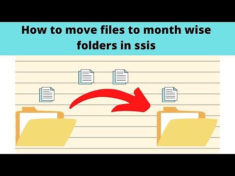 150 How to move files to month wise folders in ssis