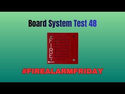 Board System Test 48 with the Fire Lite MS-5UD l #FireAlarmFriday