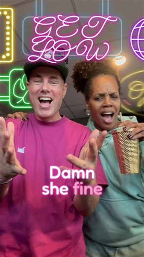 Get Low (Disney Remix) 😂 The Morning Show with Q-Bah & Jasmine 📻 #getlow #musical #funny #remix