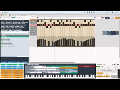 Tracktion T6: Step Clips Walkthrough