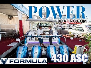 Formula 430 ASC Walkthrough from the Palm Beach Boat Show 2022