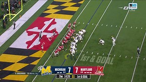 Capped off the 12 play, 83 yard drive with the touchdown! 📺: BTN | Michigan Football