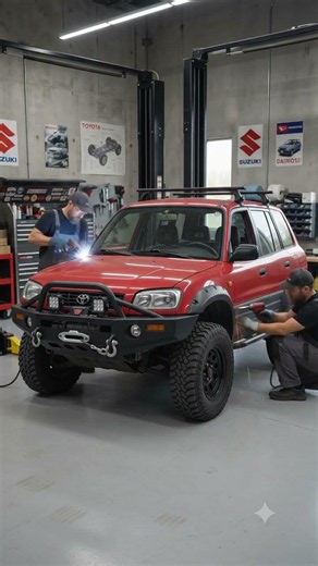 First Gen Rav4 Car Modification - off-road camping.