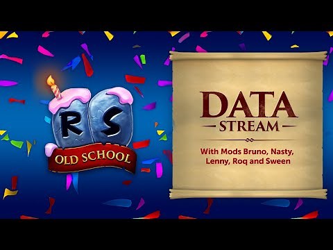 OSRS Data Stream 2020 - Old School RuneScape's 7th Birthday!