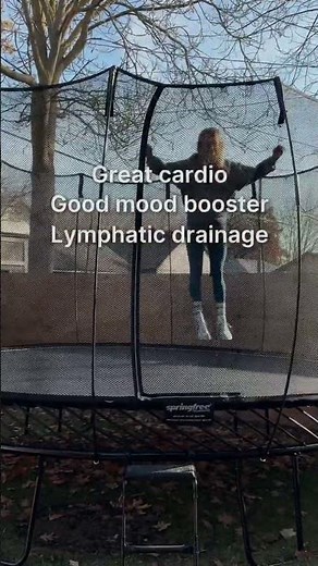 The Backyard Fitness Trend You Can’t Miss! 🌟 Springfree Trampoline #shorts