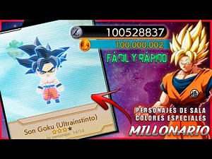 Ser MILLONARIO y tener TODOS los COLORES ESPECIALES de PERSONAJES de SALA fácil y rápido en FighterZ