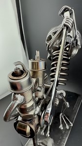 Motorcycle mechanic 🔧 https://www.etsy.com/listing/519038597/motorcycle-mechanic-metal-art #darkmetalart #moto #motorcycle #mechanic #harley | DaRk Metal Art