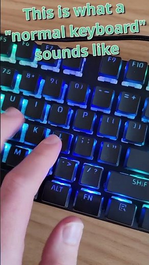 This Keyboard Sounds Like HEAVEN #shorts