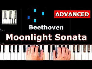 Beethoven - Moonlight Sonata - Piano Tutorial