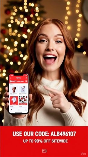 Temu Coupon Code [ALB496107] Unlock 40% Off All Xmas Purchases