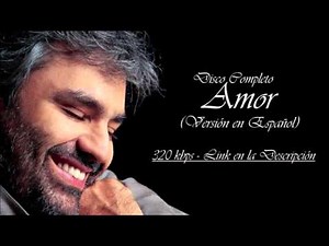 Momentos Andrea Bocelli + CD Amor (Version Español)