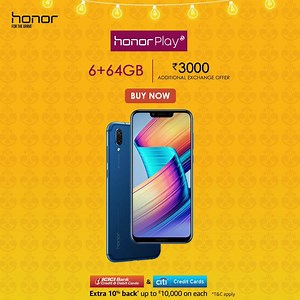 938K views · 19K reactions | The Great Indian Festival begins #Honor fans! Buy the #Honor8X at INR 14,999 (4+64GB) & avail exciting cashback! Buy the #HonorPlay at an amazing price of INR 17,999 (4+64GB) & get extra cashback upto INR 10000 on ICICI Bank & Citibank Credit Cards on Amazon India! Honor 8X- https://amzn.to/2NZqrTq Honor Play- https://amzn.to/2A19MuZ | HONOR India | Facebook