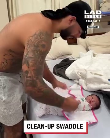 The best and efficient way to swaddle your baby! 👶 | LADbible Australia