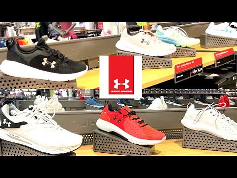 UNDER ARMOUR OUTLET | SHOES ON SALE| MEN'S AND WOMEN'S NEW ARRIVALS || SHOP WITH ME
