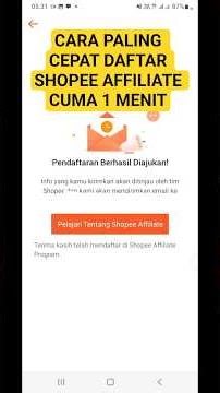THE FASTEST WAY‼️ TO REGISTER AS A SHOPEE AFFILIATE‼️ (APPROVED INSTANTLY IN 1 MINUTE!) WITHOUT M...