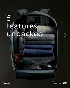9.9K views · 43 reactions | 5 features of the Transit Workpack Pro that’ll help you fly under the radar. It's back in stock, shop via: https://bit.ly/3E6V1dZ | Bellroy | Facebook