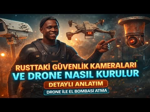 How to Set Up Cameras and Drones for Base Security in Rust | Detailed Step-by-Step Guide