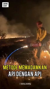 734K views · 5.1K reactions | Metode Memadamkan Api Dengan Api. #science #education #sains #information #edukasi | Ilmunesia#1 | Facebook