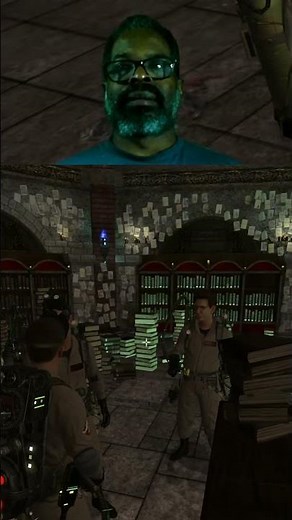 Silent Library No More! Busting the Librarian Ghost (Ghostbusters Game)