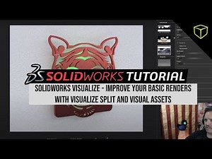 SOLIDWORKS Visualize - Improve Your Basic Renders with Visualize Split and Visual Assets