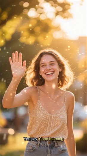 Stop Saying “Good Morning” Wrong 😳 | How Americans Actually Say It!