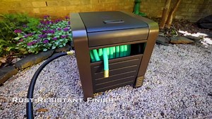 Liberty Garden 778 200' Hose Storage Box, Bronze, 23 x 16.9 x 18.15 inches