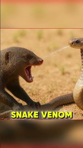 "The Fearless Mongoose – Snake Slayer of the Animal Kingdom!"📖