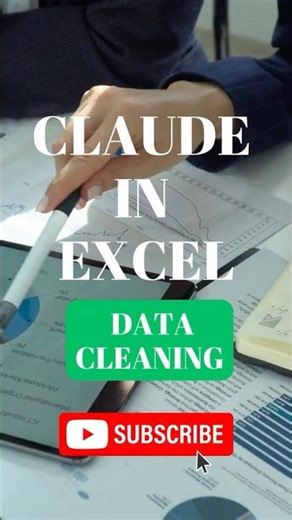 Claude in Excel - Clean Excel Data