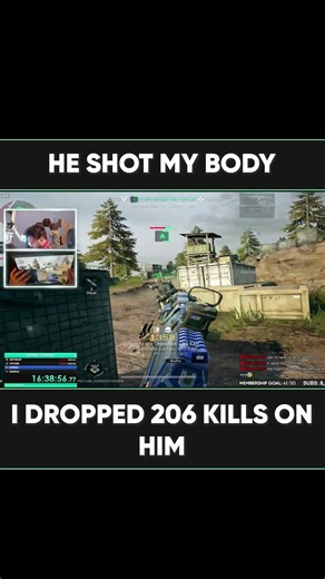 He shot my Body, and I dropped 206 kills against him! #deltaforcemobile #DeltaForce #deltaforcegame
