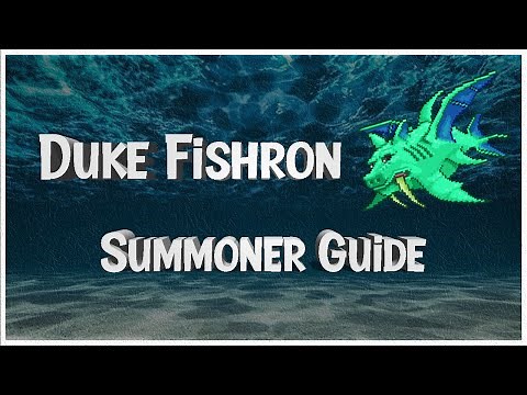 MASTERMODE DUKE FISHRON GUIDE (SUMMONER)