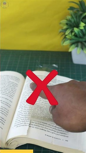 Save Your Books 📚✨ Tape Removal Trick #lifehacks #BookCare #shorts