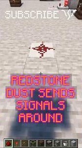 How does REDSTONE DUST send SIGNALS AROUND!? | Redstone with PsiVolt #minecraft #redstone