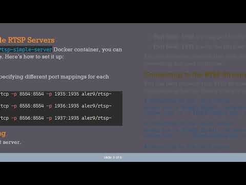 How to Host Multiple aler9/rtsp-simple-server Instances on a Single Machine