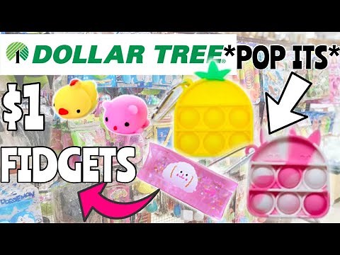 BUYING EVERY FIDGET AT DOLLAR TREE! 🤑 *SO MANY POP ITS*