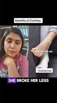 The amazing benefits of comfrey by Barbara O'Neill ❤️ #holistichealth #healthyhealing