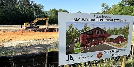 Augusta Fire Department breaks ground for new station